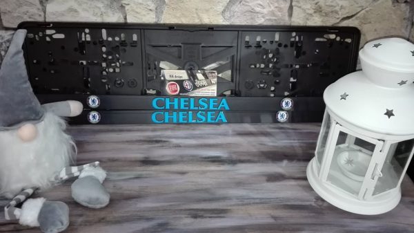 Chelsea rendszámtábla keret