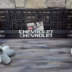 Chevrolet rendszámtábla tartó