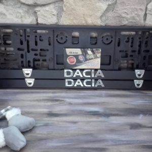 Dacia rendszámtábla keret