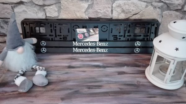 Mercedes-Benz rendszámtábla keret