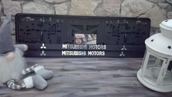 Mitsubishi rendszámtábla keret