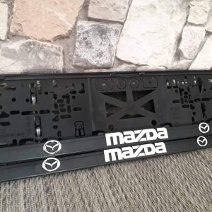 Mazda rendszámtábla tartó