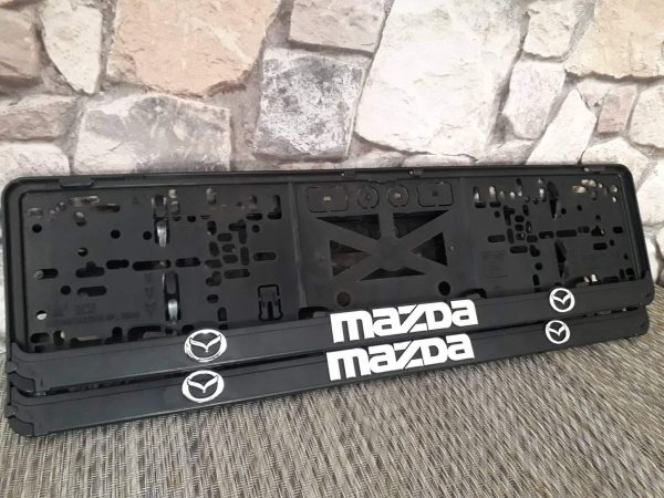 Mazda rendszámtábla tartó