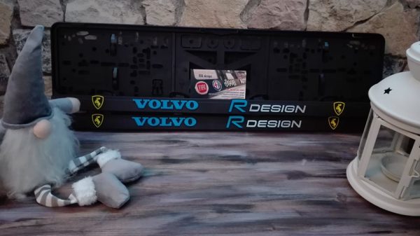 Volvo R-design rendszámtábla tartó