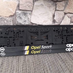 Opel rendszámtábla tartó