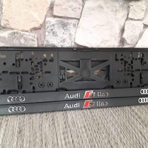 Audi S line rendszámtábla keret